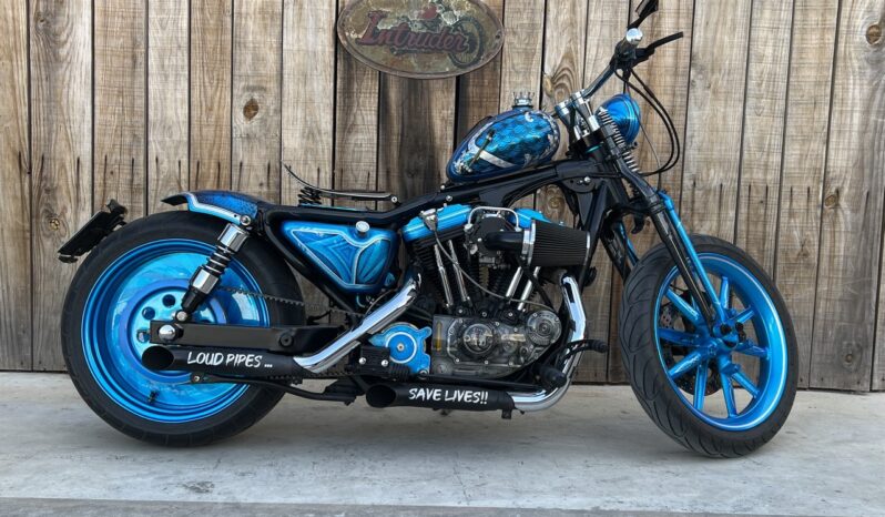 HARLEY DAVIDSON XL883 LADY BLUE lleno