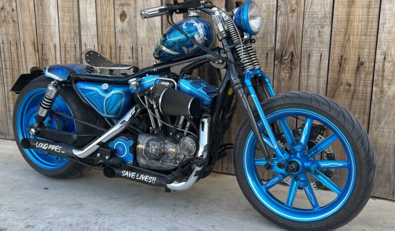 HARLEY DAVIDSON XL883 LADY BLUE lleno