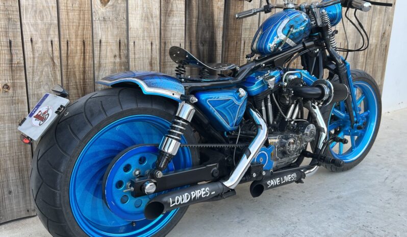 HARLEY DAVIDSON XL883 LADY BLUE lleno