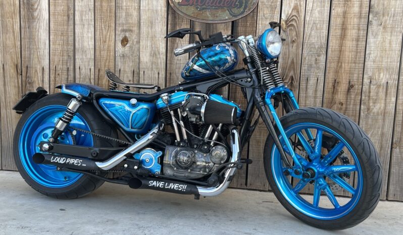 HARLEY DAVIDSON XL883 LADY BLUE lleno