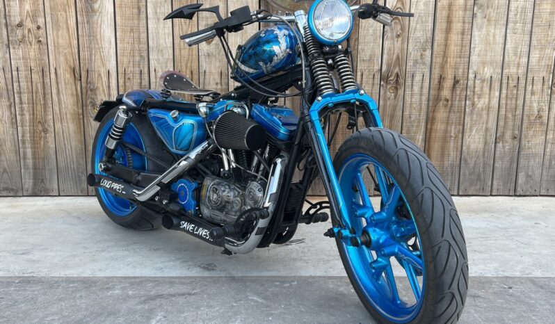 HARLEY DAVIDSON XL883 LADY BLUE lleno