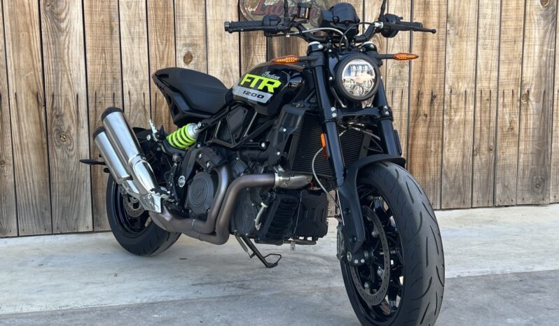 INDIAN FTR1200 LIME “DEMO” lleno