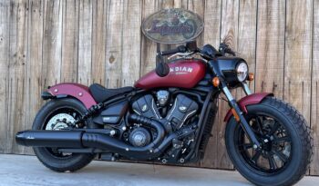 INDIAN SCOUT BOBBER 2025 lleno