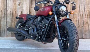 INDIAN SCOUT BOBBER 2025 lleno