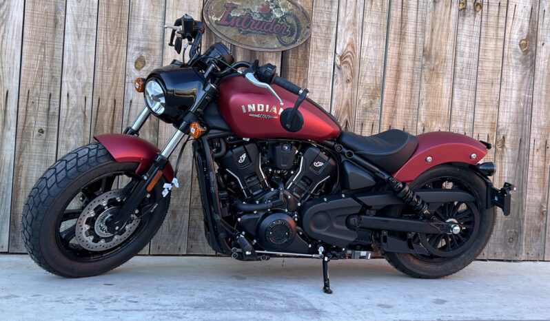 INDIAN SCOUT BOBBER 2025 lleno